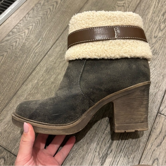 Dirty Laundry Brown Heeled Boots Size 7.5 - Picture 9 of 12